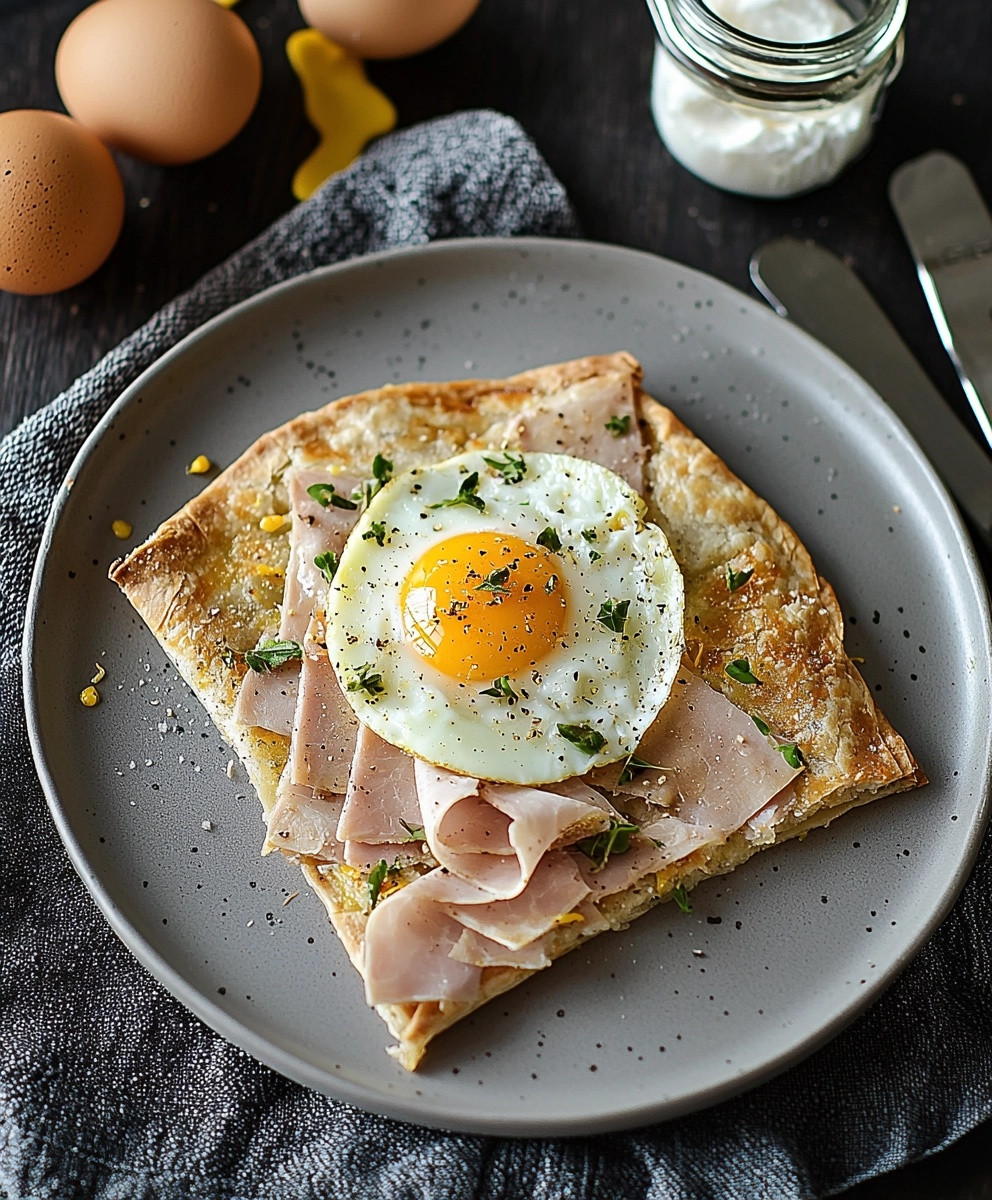 Galette bretonne jambon fromage