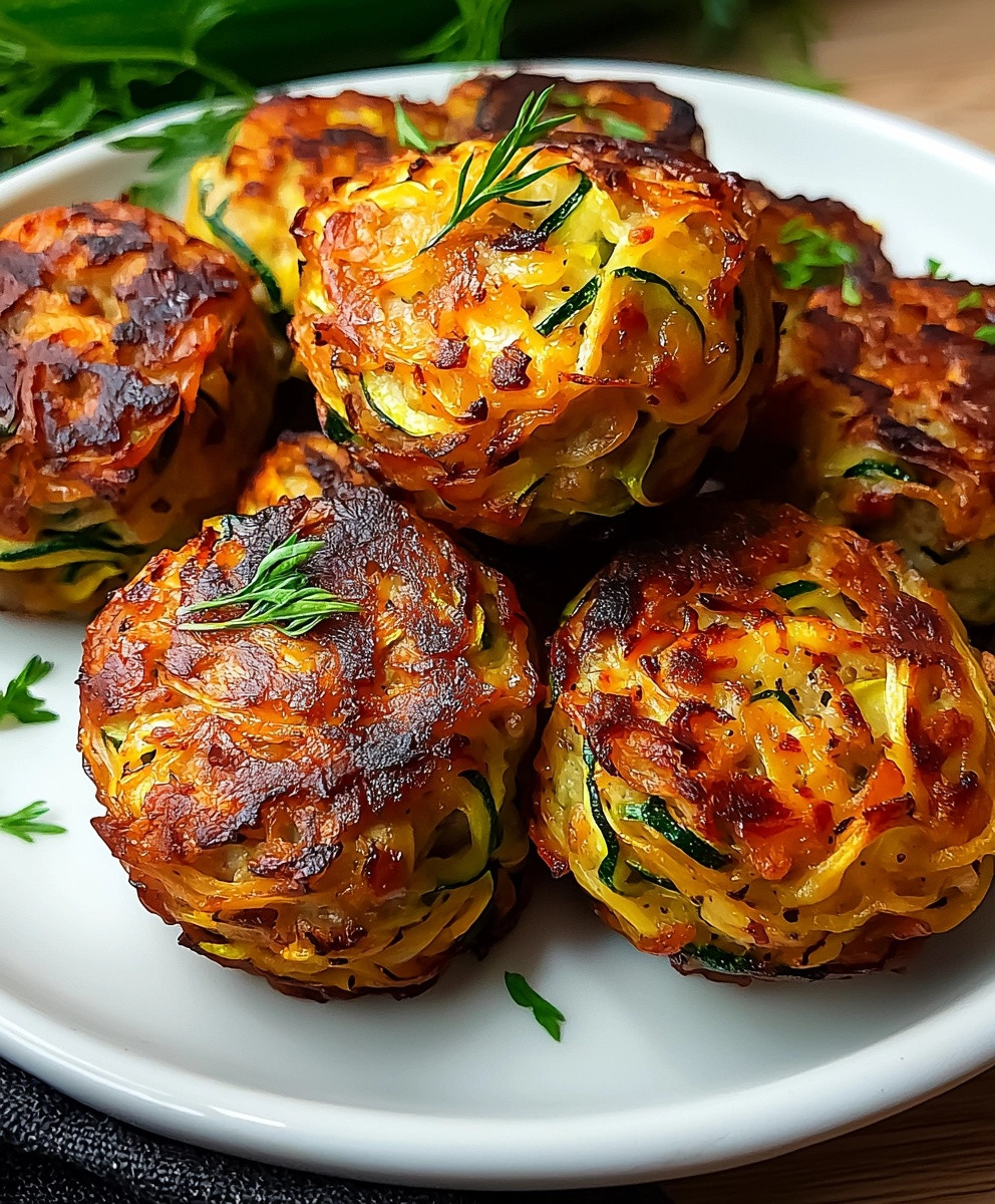 Boulettes de courgettes maison