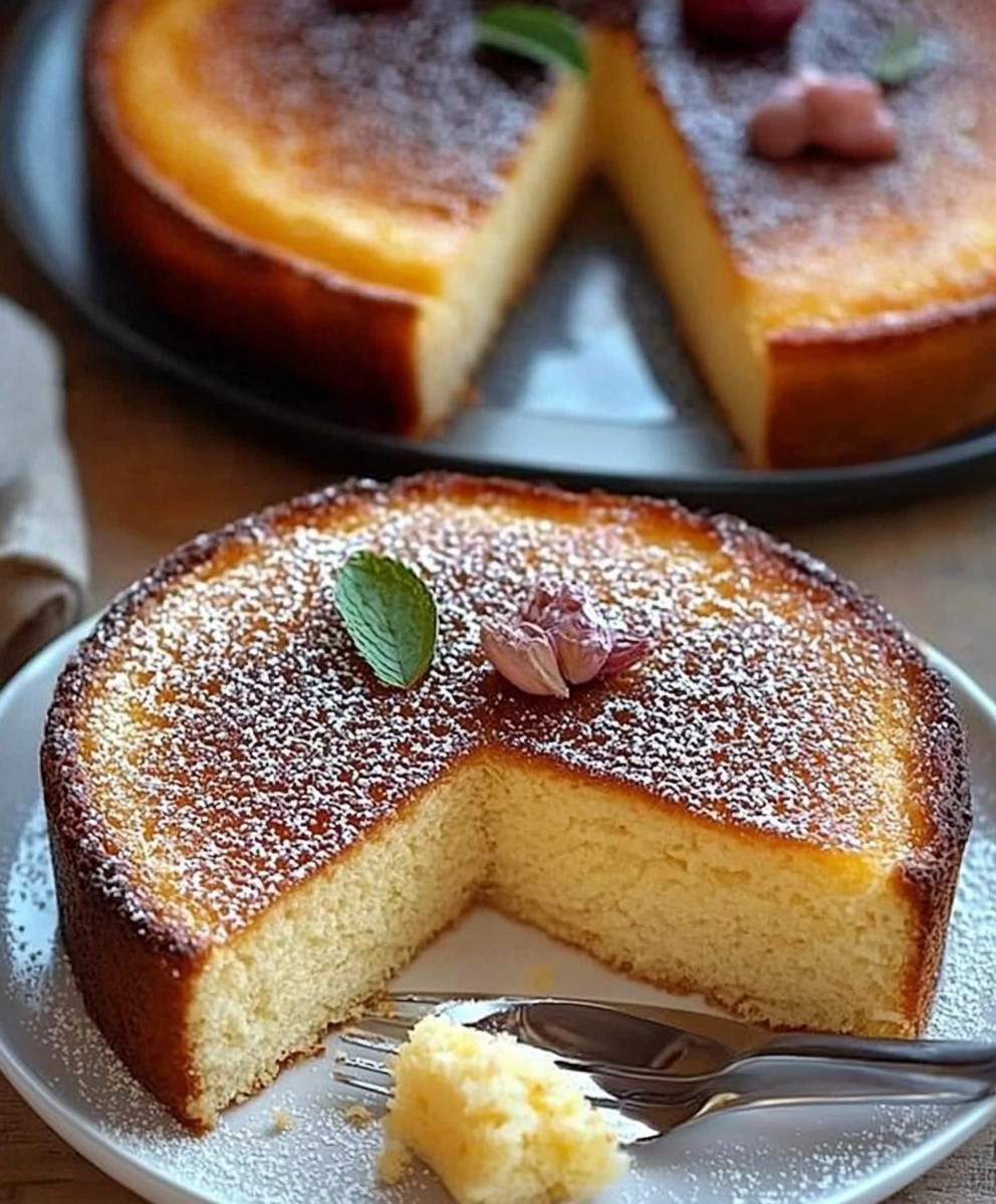 Gâteau de semoule au four