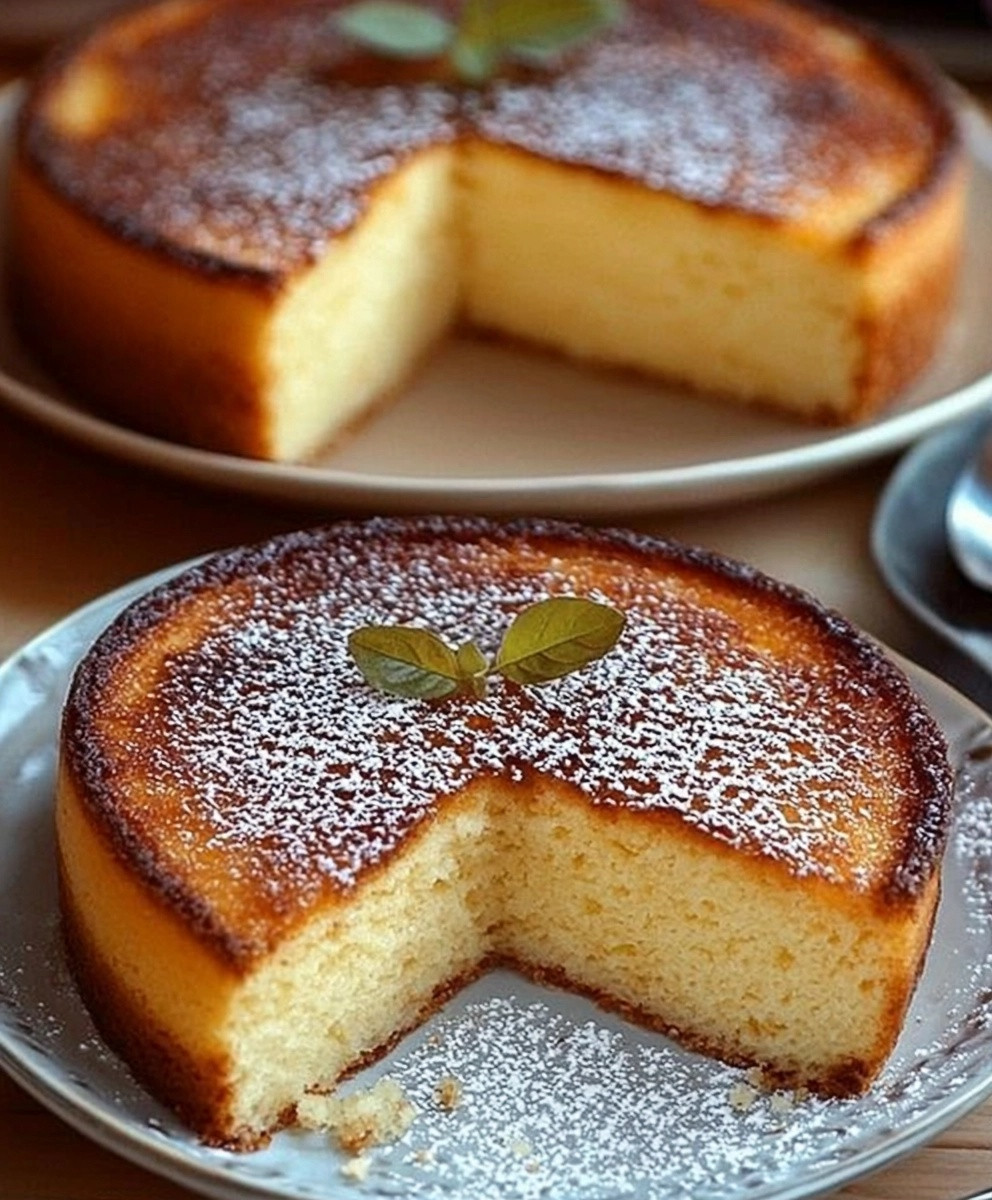 Gâteau de semoule au four