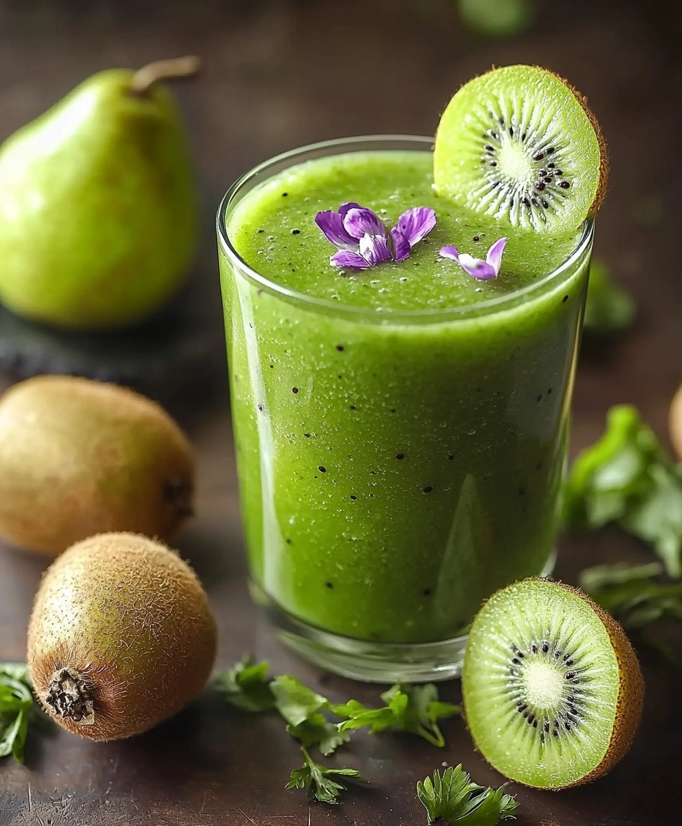 Smoothie poire kiwi