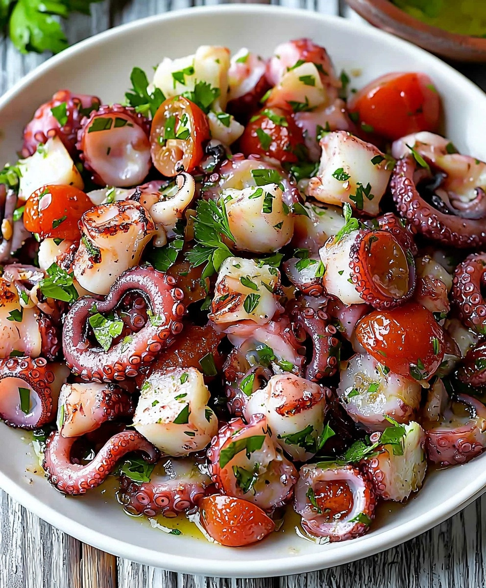 Salade de poulpe