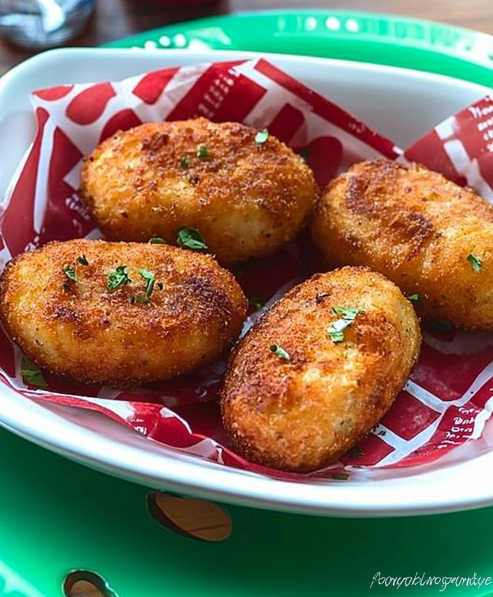 croquettes aux spaghettis