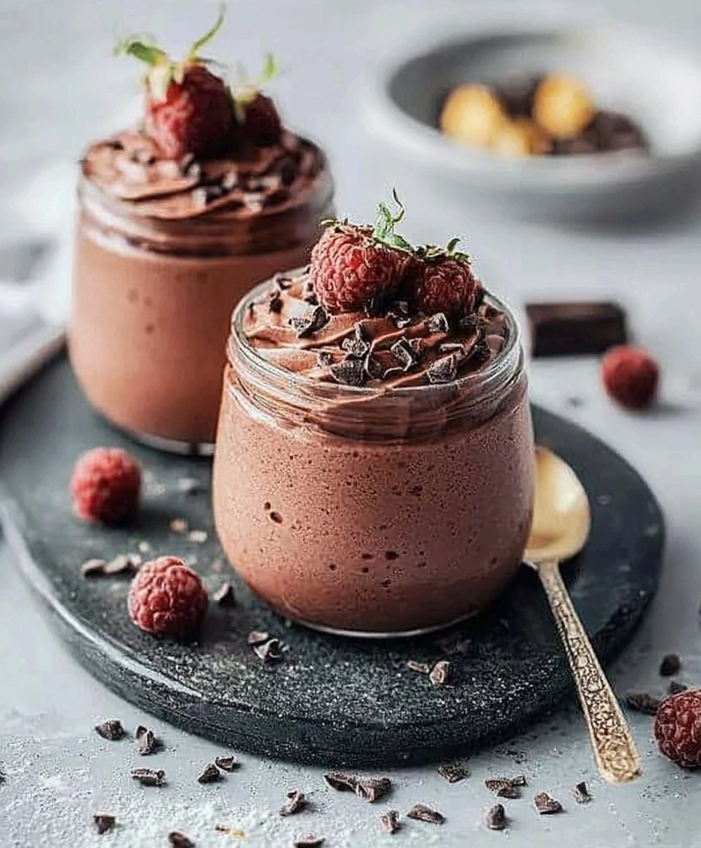 Mousse chocolat aquafaba