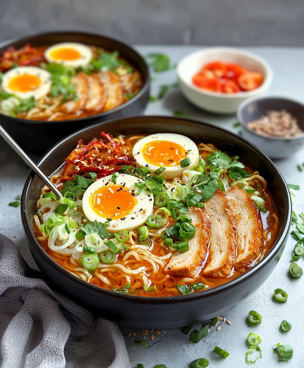 Ramen Gochujang épicé