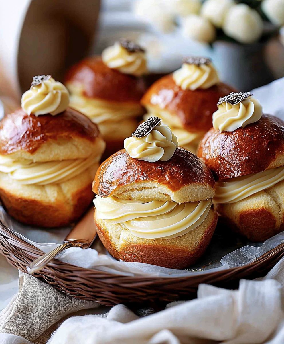 Petits pains à la crème