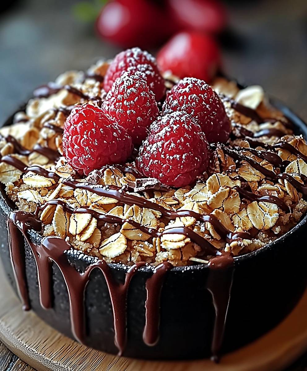 Bowlcake flocons avoine chocolat