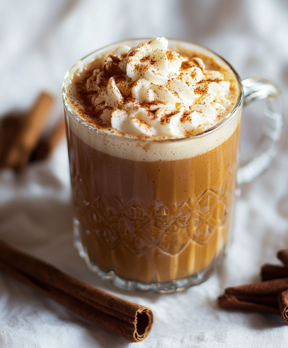Latte citrouille épices maison
