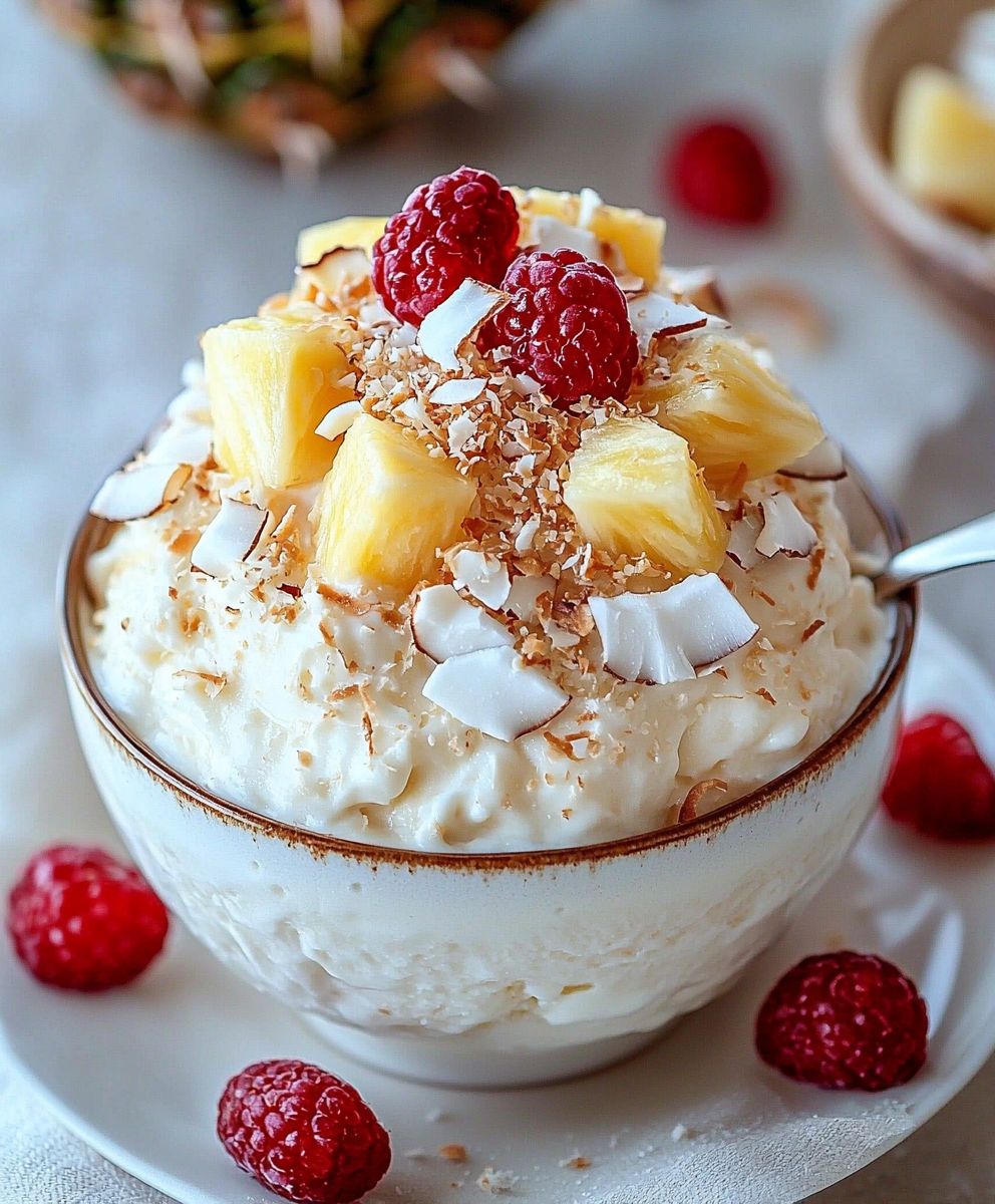 Moelleux ananas coco