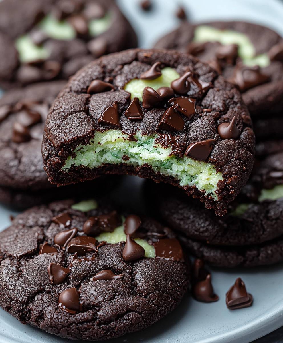 Biscuits Chocolat Menthe