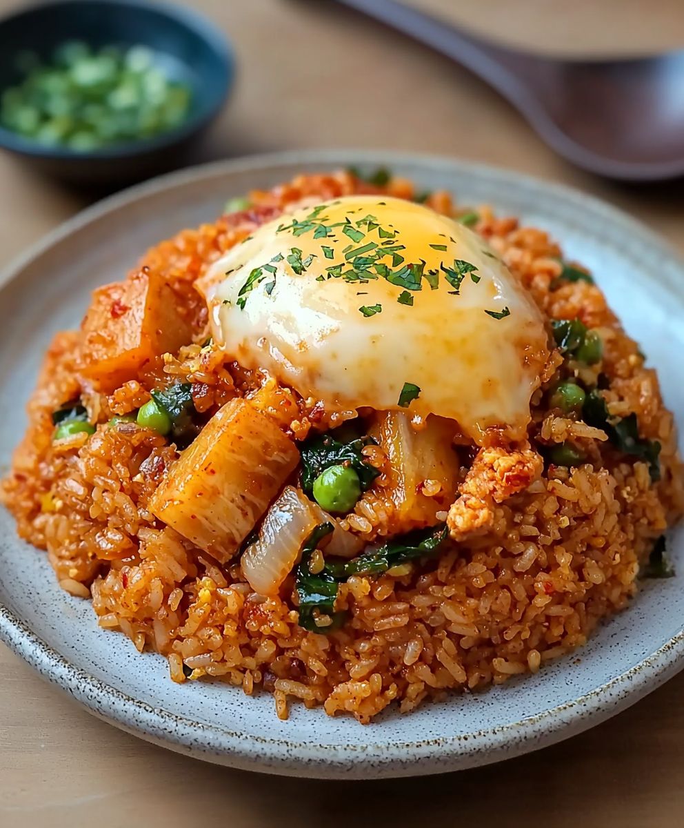 Riz frit kimchi spam