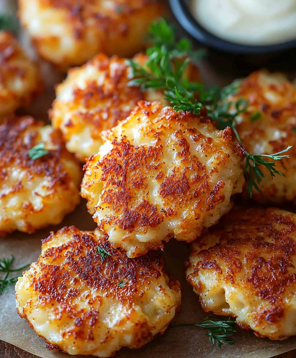 Beignets poulet fromage