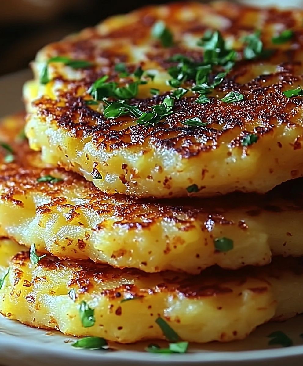 Galettes de pommes de terre épicées