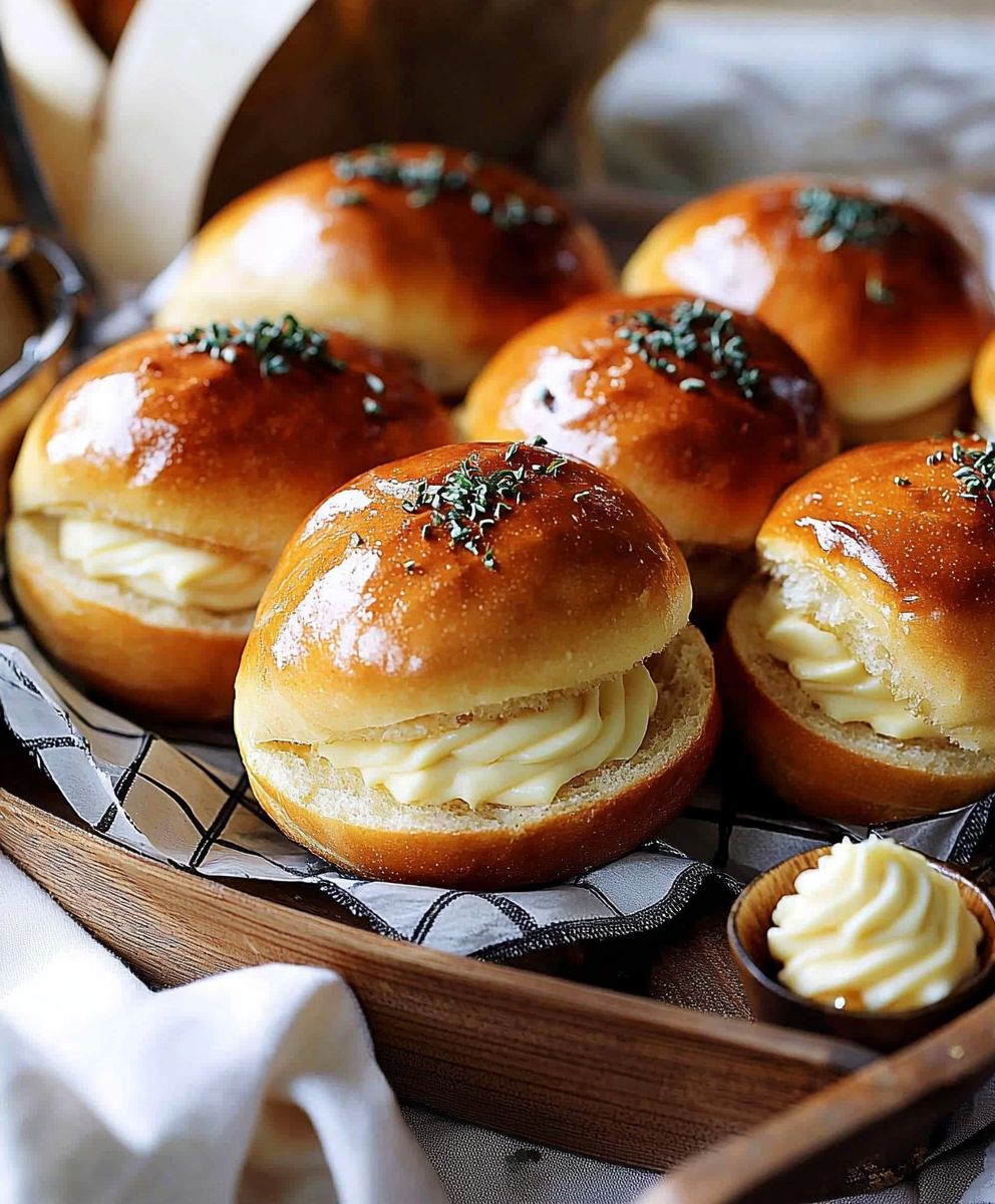 Petits pains à la crème