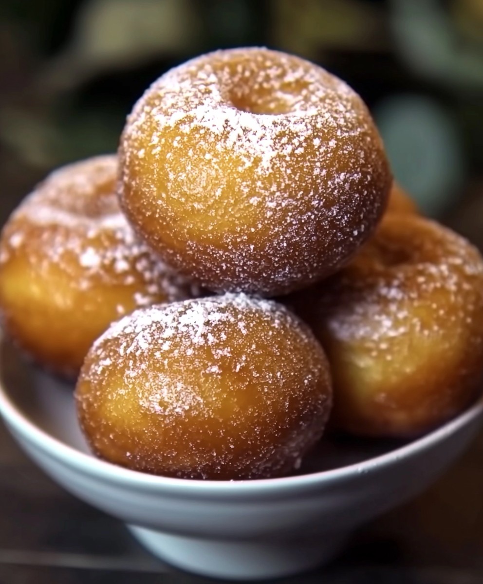 Beignets moelleux goûter gourmand