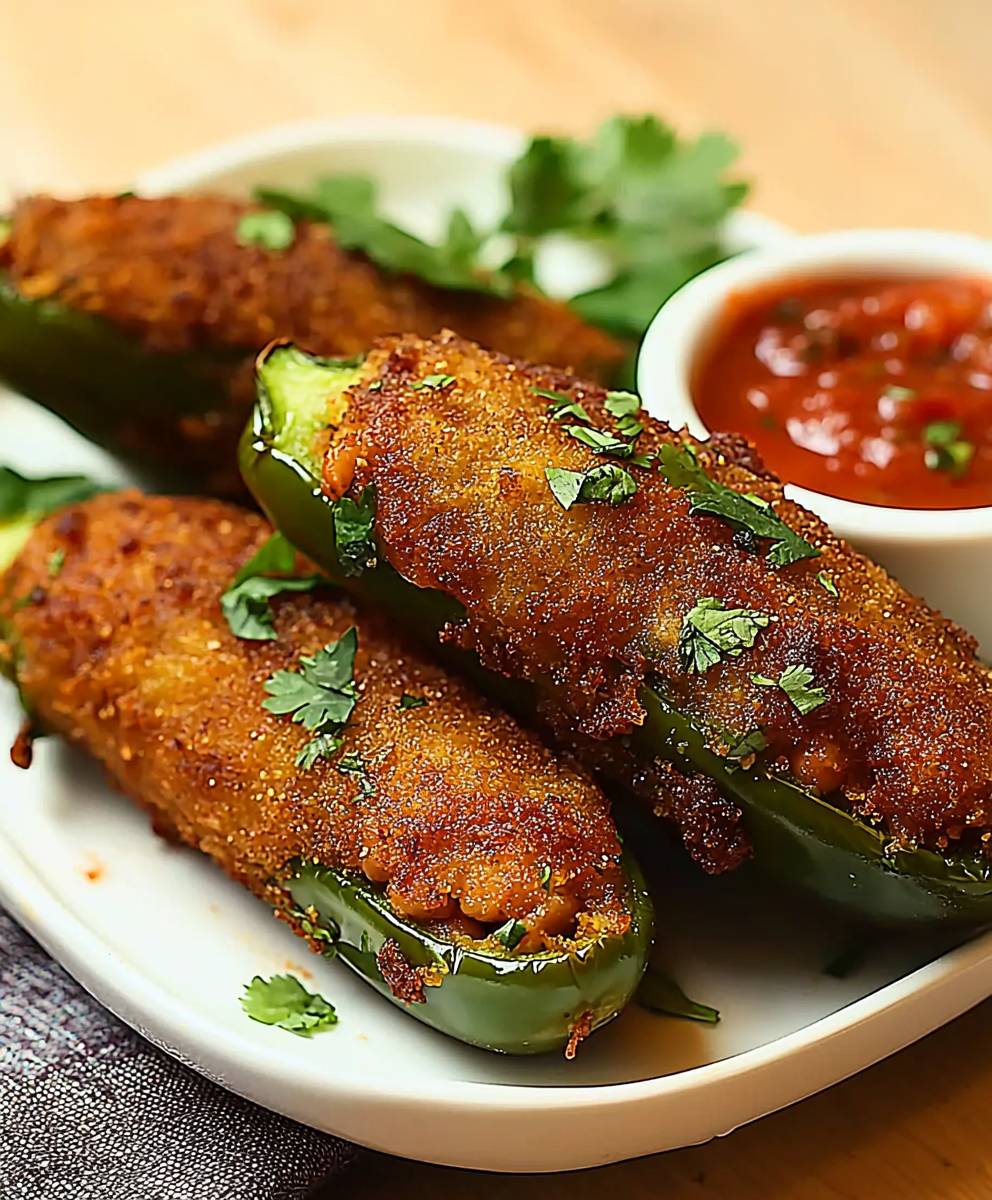 Jalapenos frits farcis
