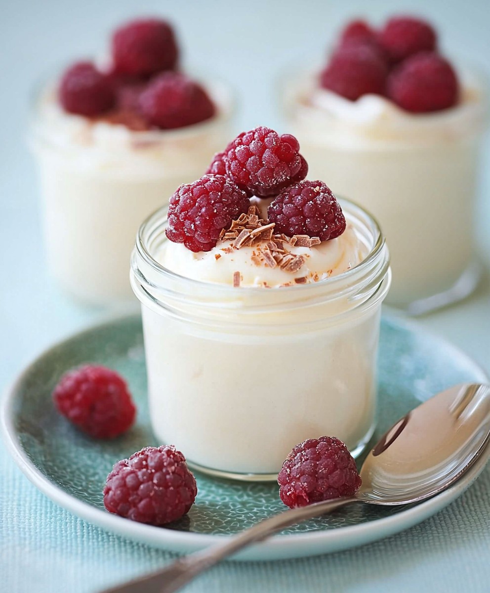Mousse chocolat blanc deux ingrédients
