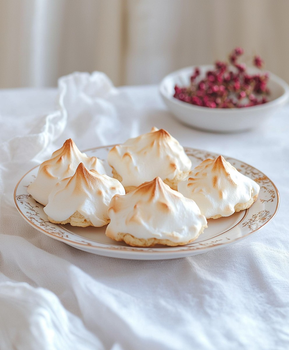 Meringues croustillantes