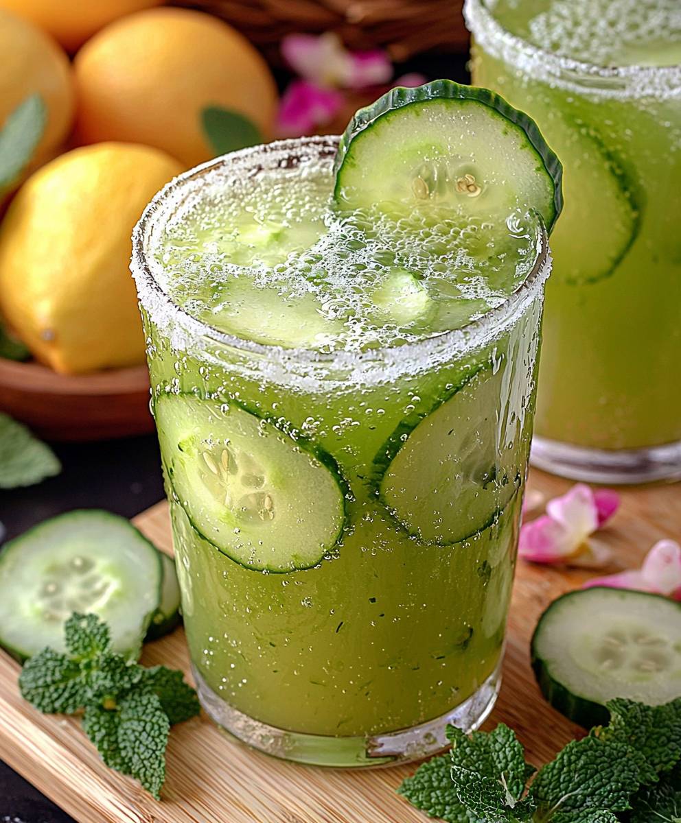 Jus de concombre bienfaits