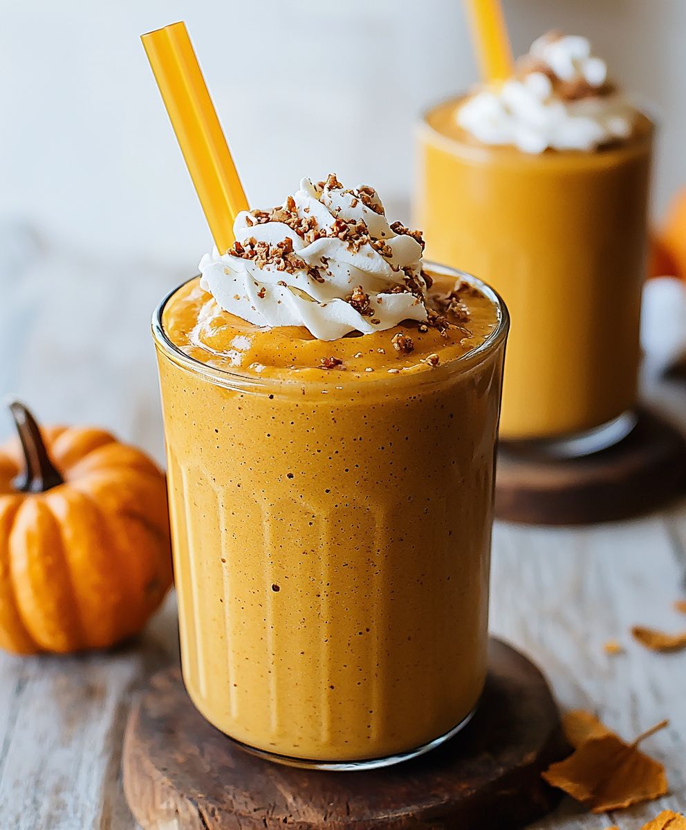 Shake protéiné citrouille