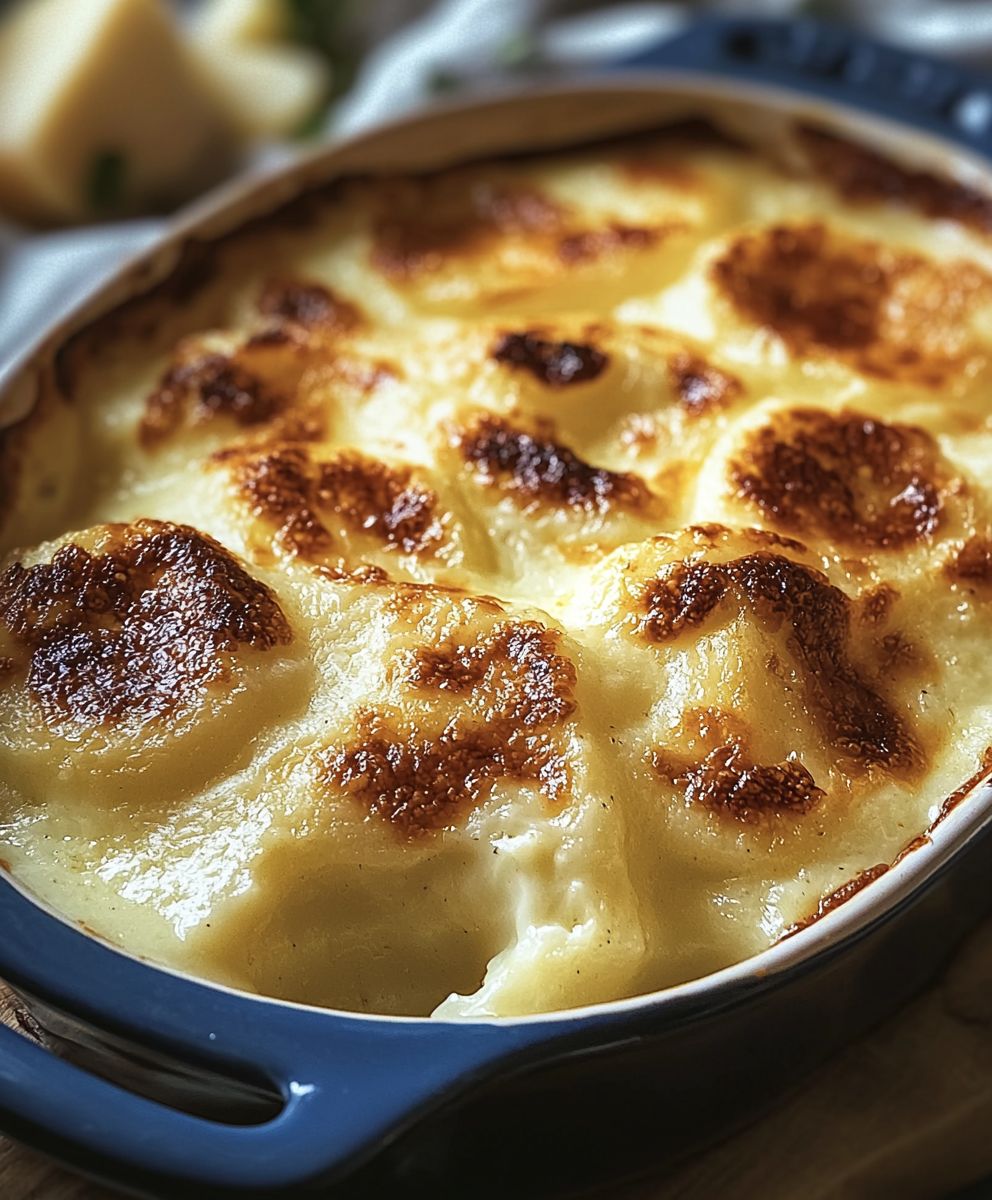 Gratin dauphinois fondant gruyère