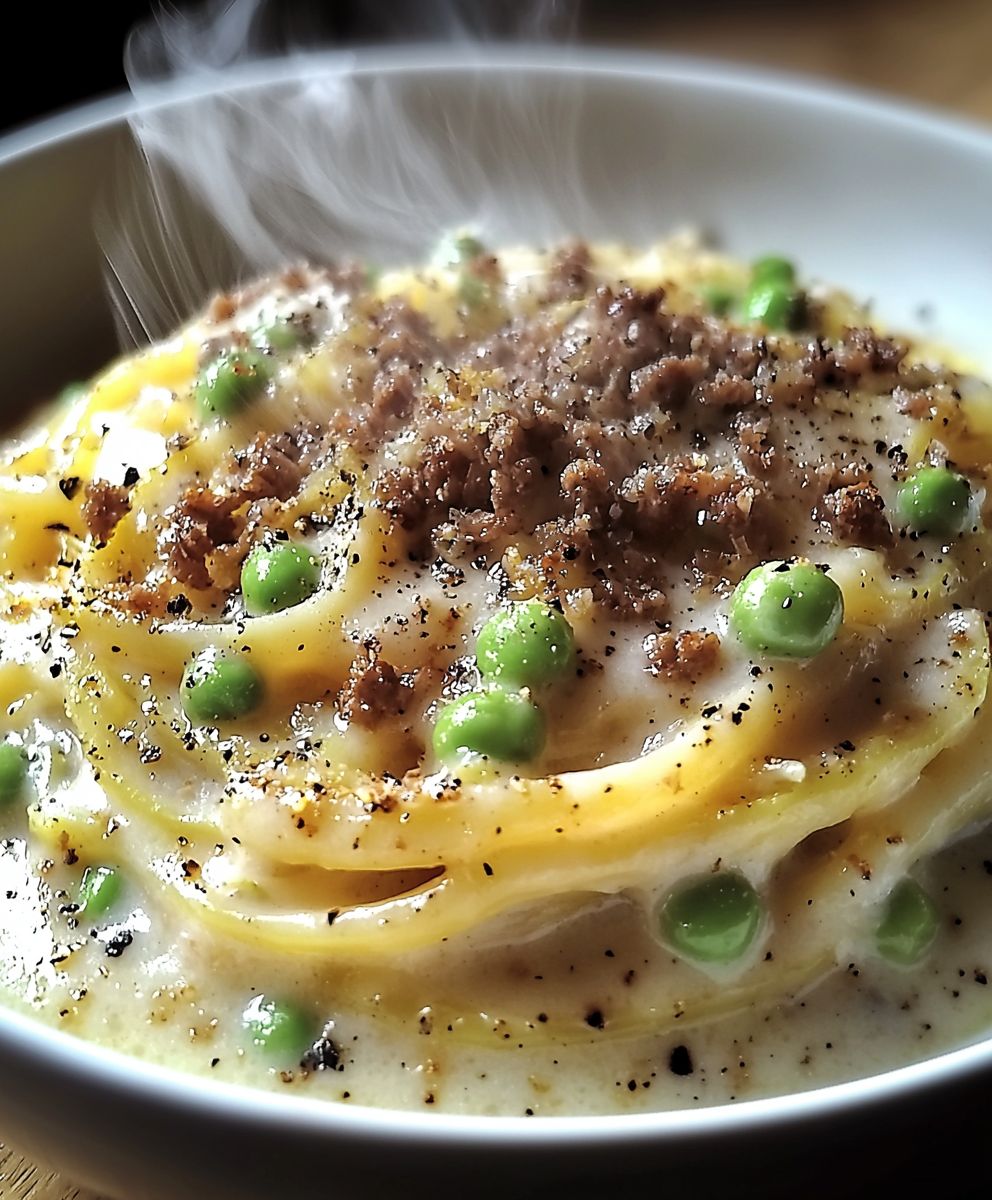 Poireaux carbonara