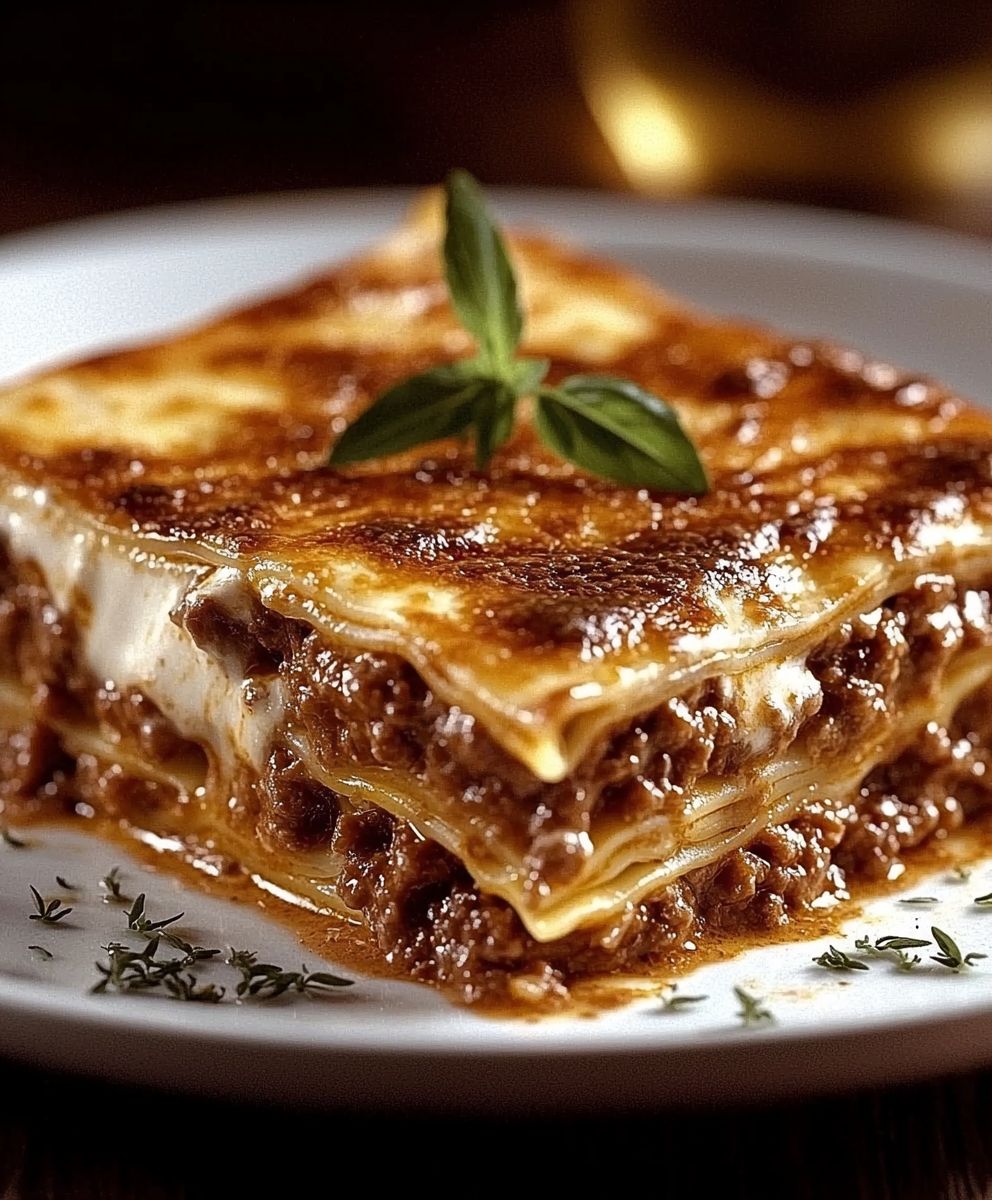 Lasagnes Bolognaise Maison
