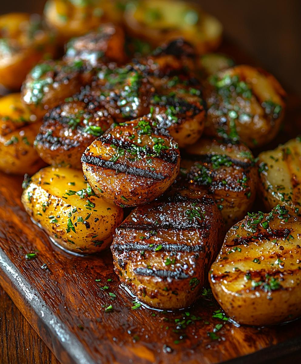 Pommes de terre grillées