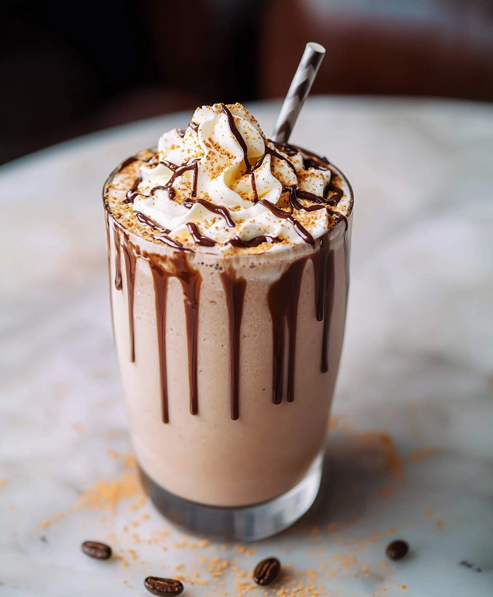 Milkshake café Nutella
