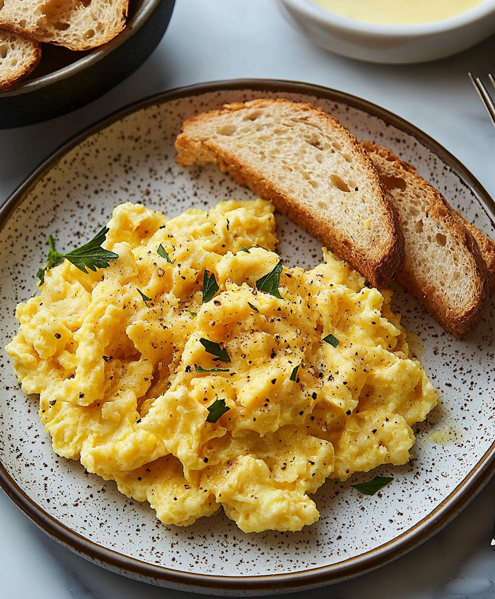 oeufs brouillés