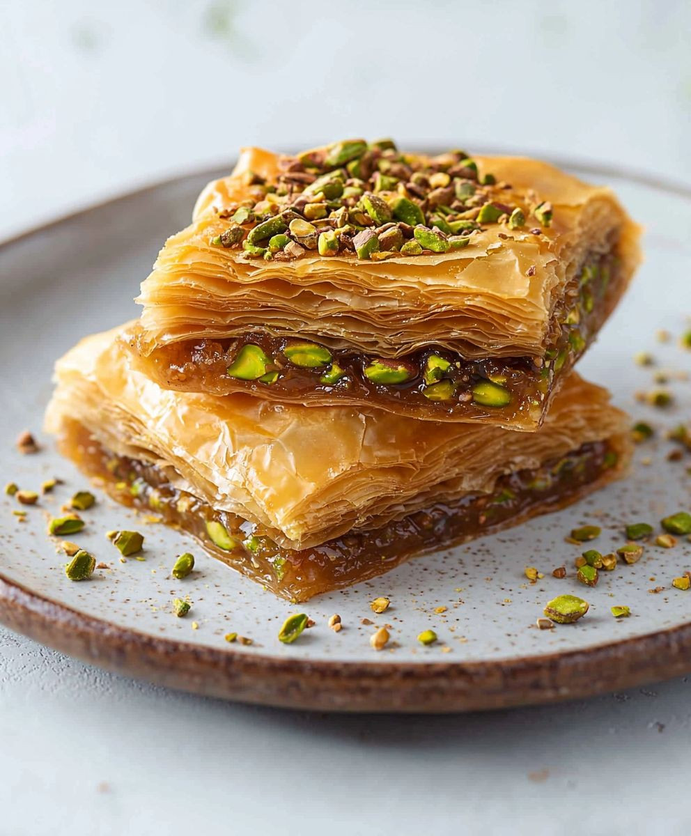 Baklava pistaches