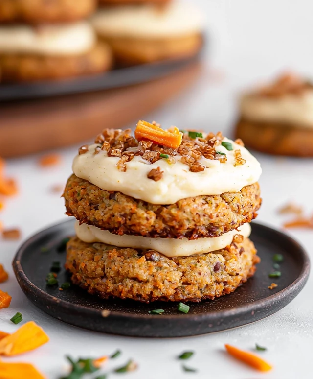 Biscuits végétaliens carottes