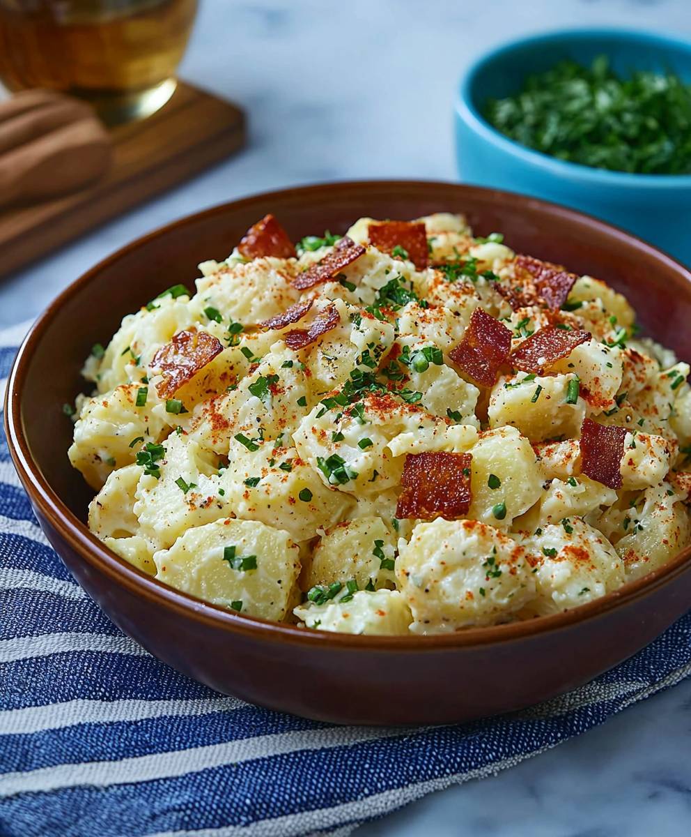 Salade de pommes de terre du Sud