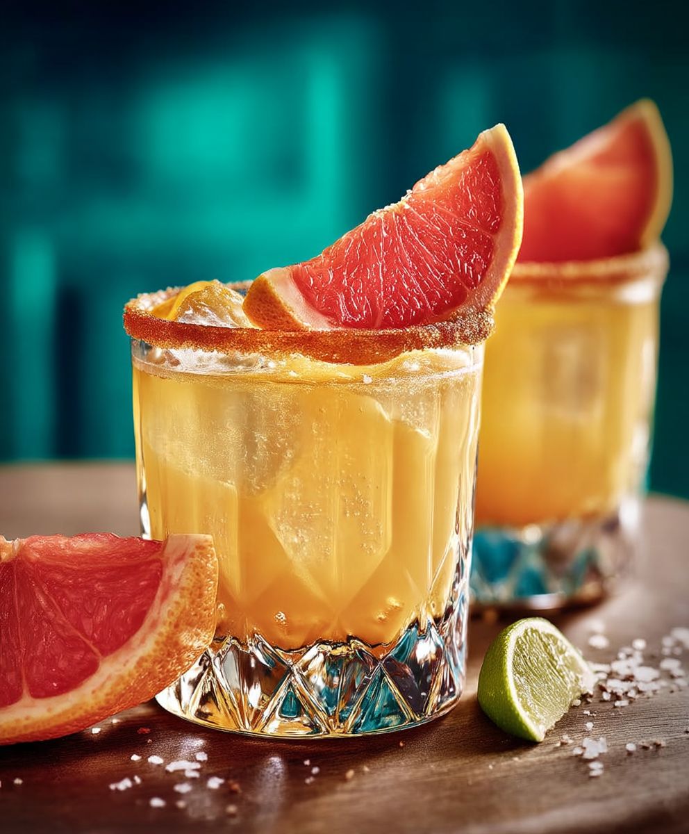 Amaretto sour pamplemousse