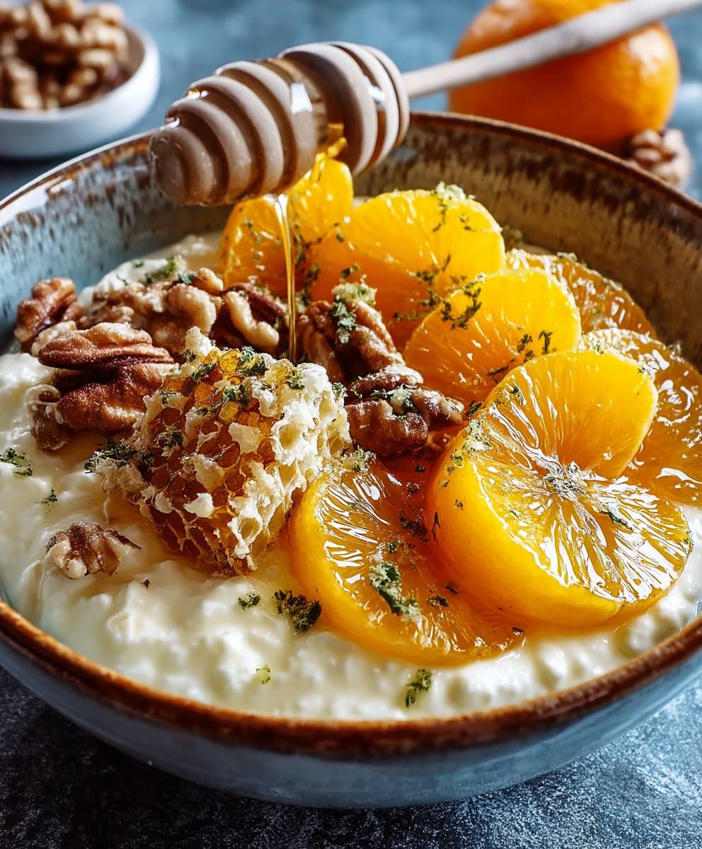 Bol lait hiver citron ricotta