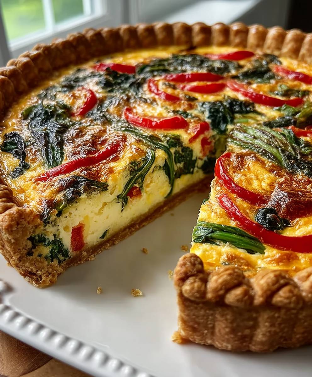 Quiche petit déjeuner légumes