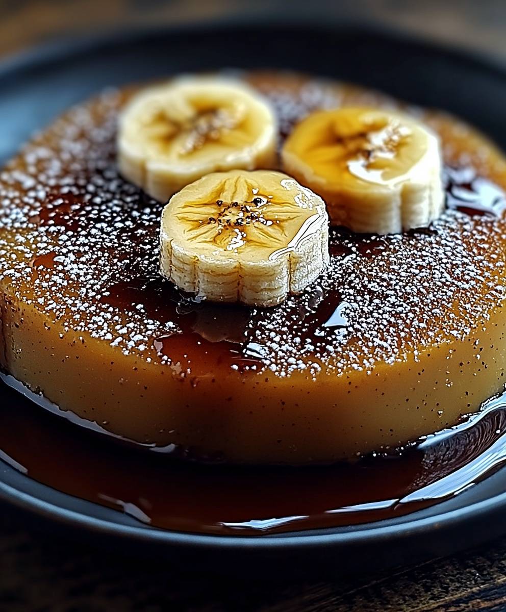 Fondant banane sans beurre sucre