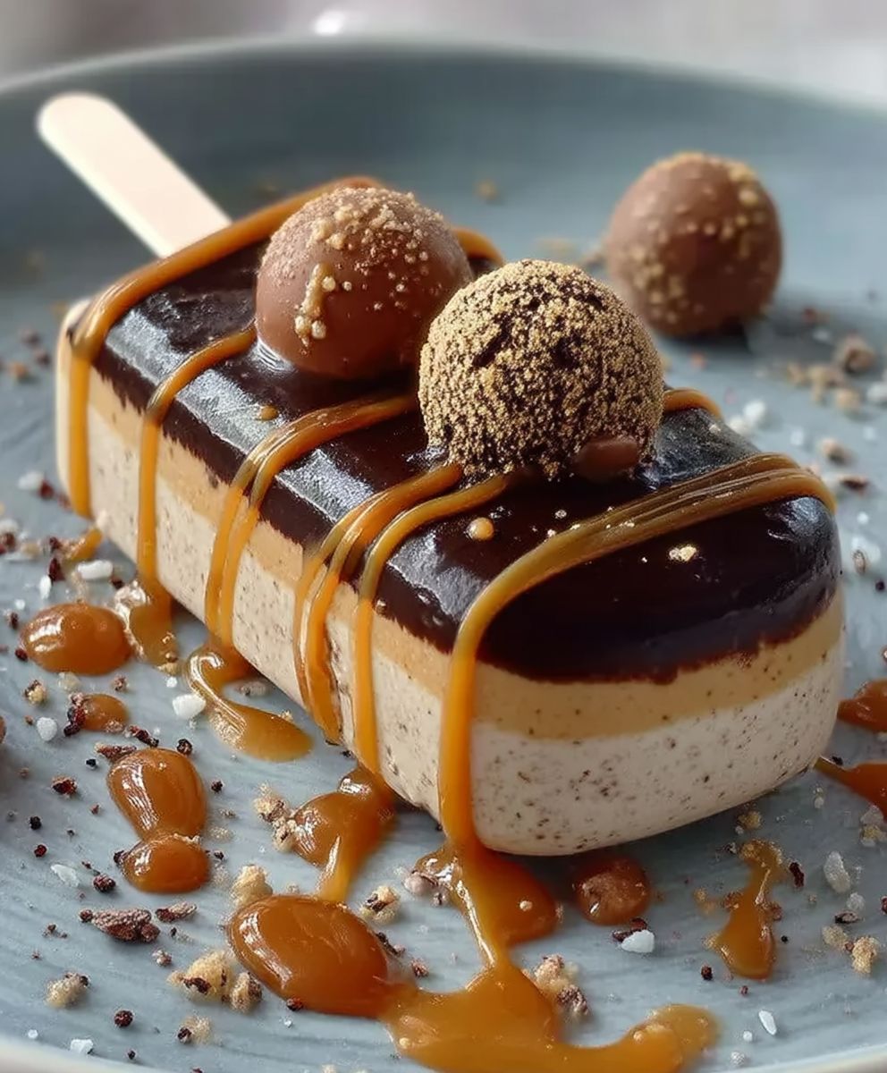 Crème glacée caramel café sans baratte