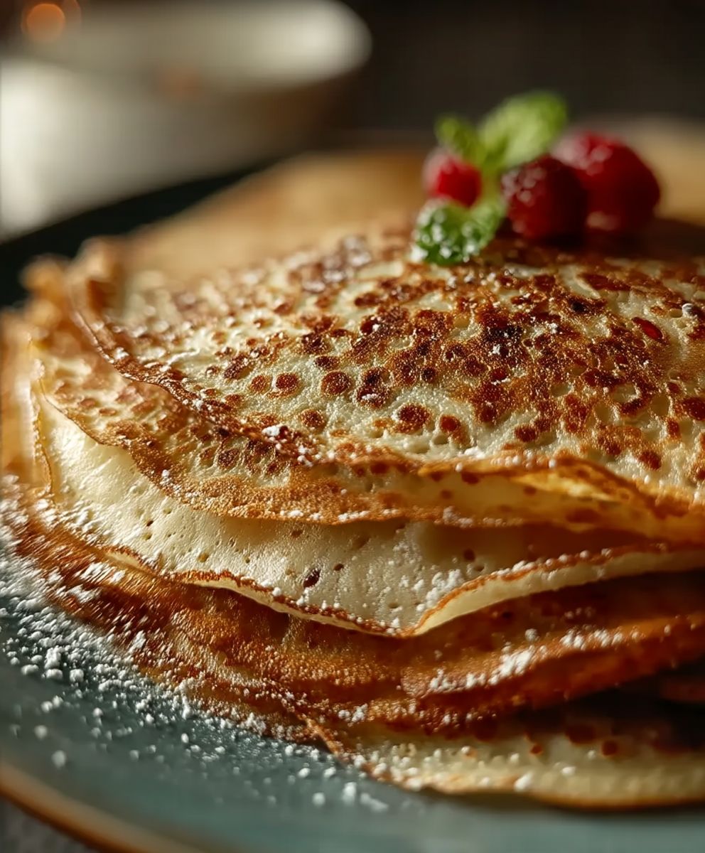 Crêpes au levain facile