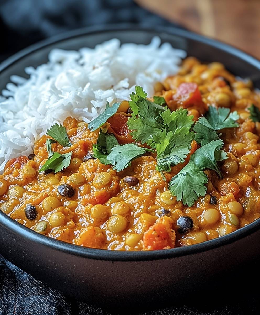 Dahl lentilles corail