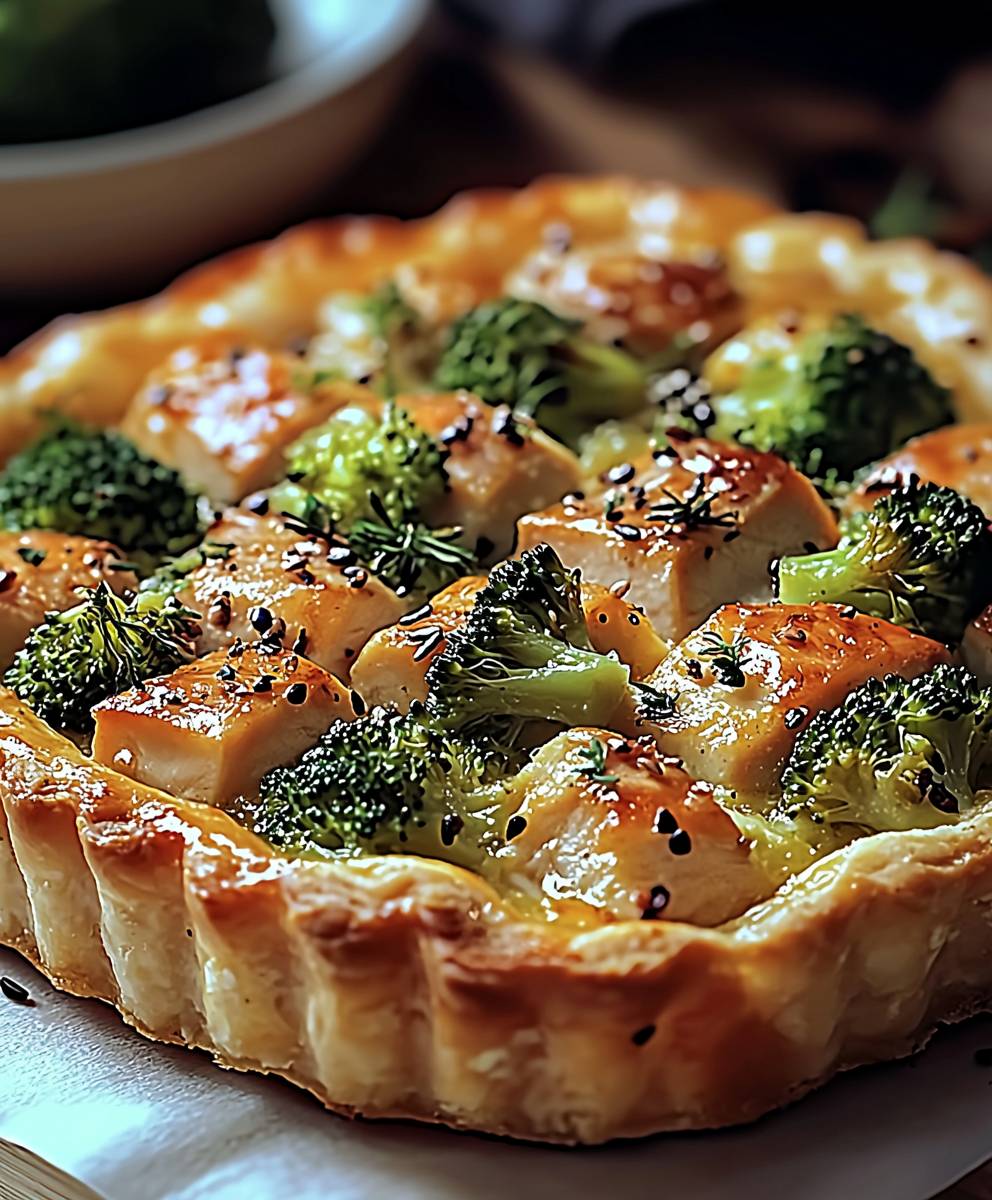 Tarte thon brocolis