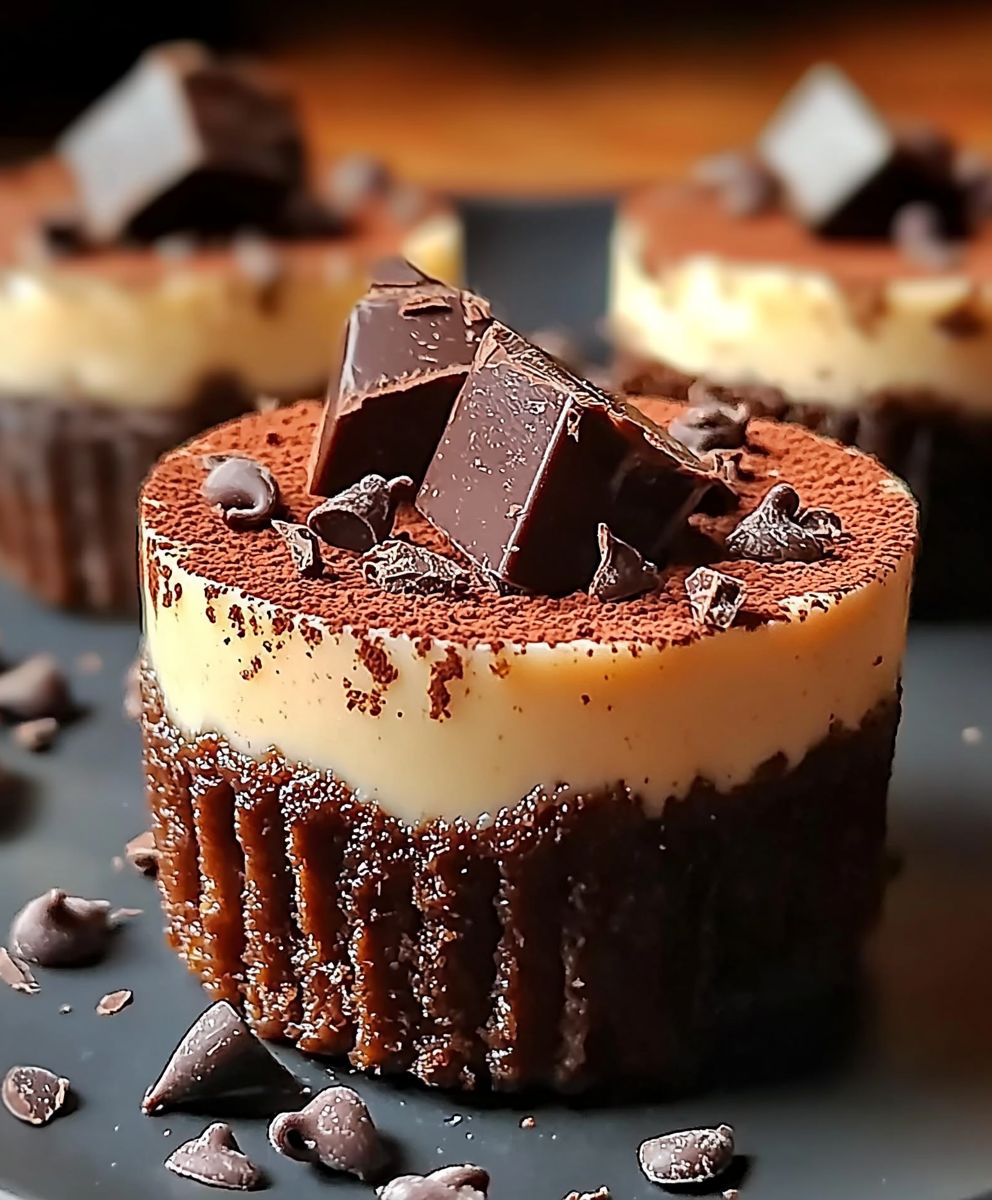 Cheesecake au chocolat sans cuisson