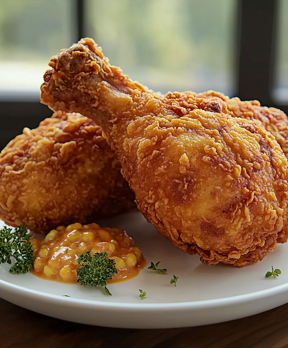 Poulet frit croquant