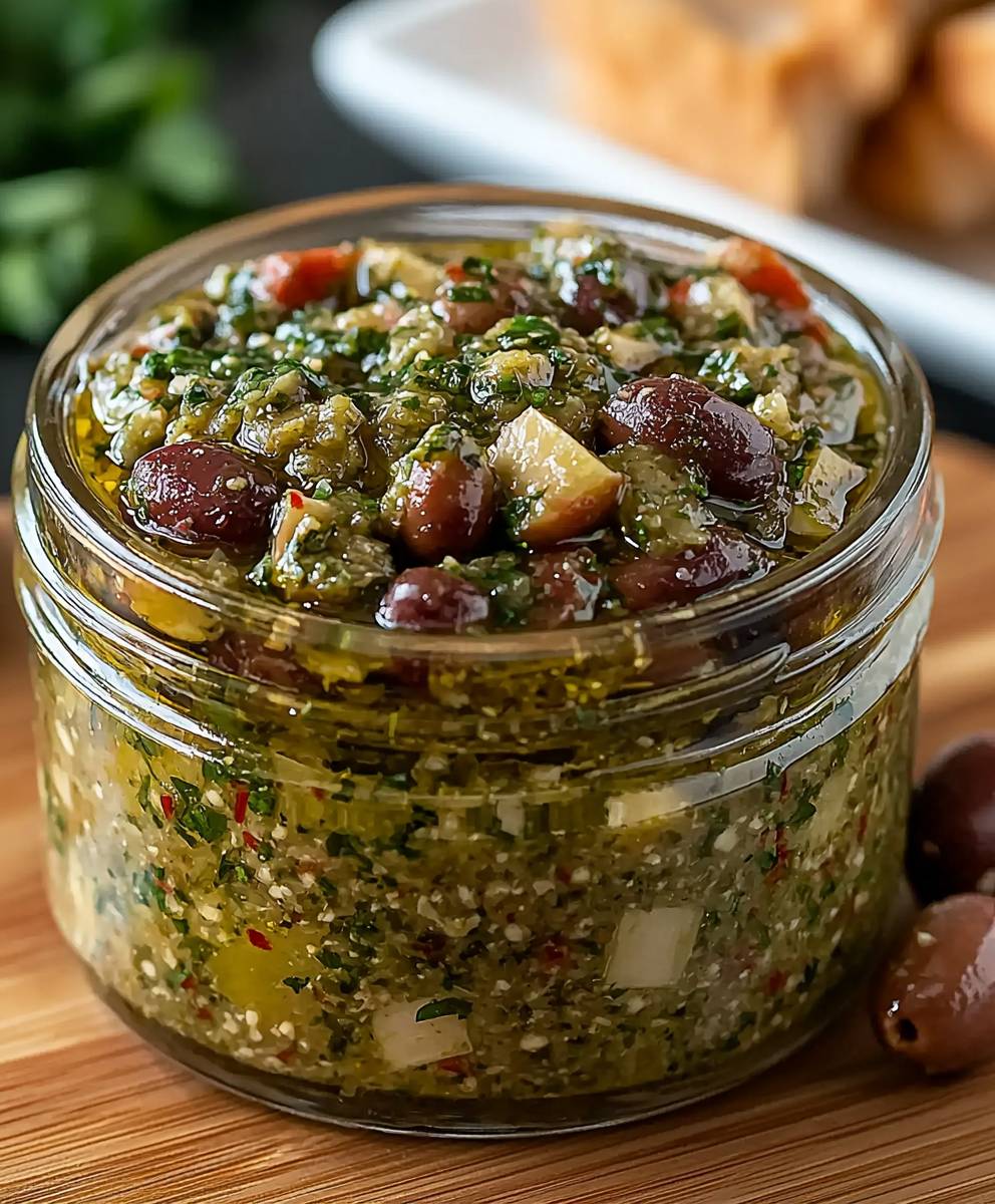 Tapenade olive facile