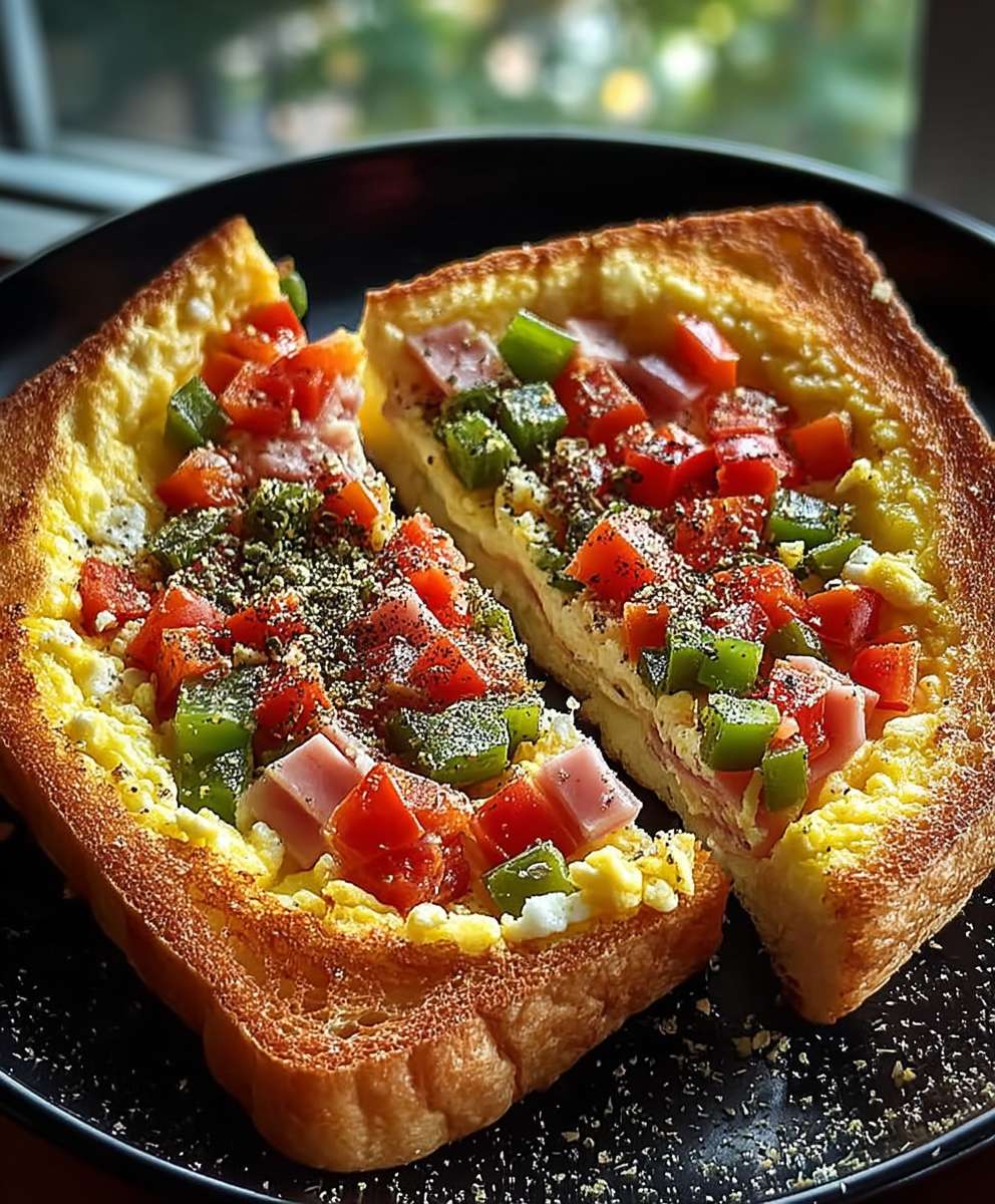 Omelette dans un trou