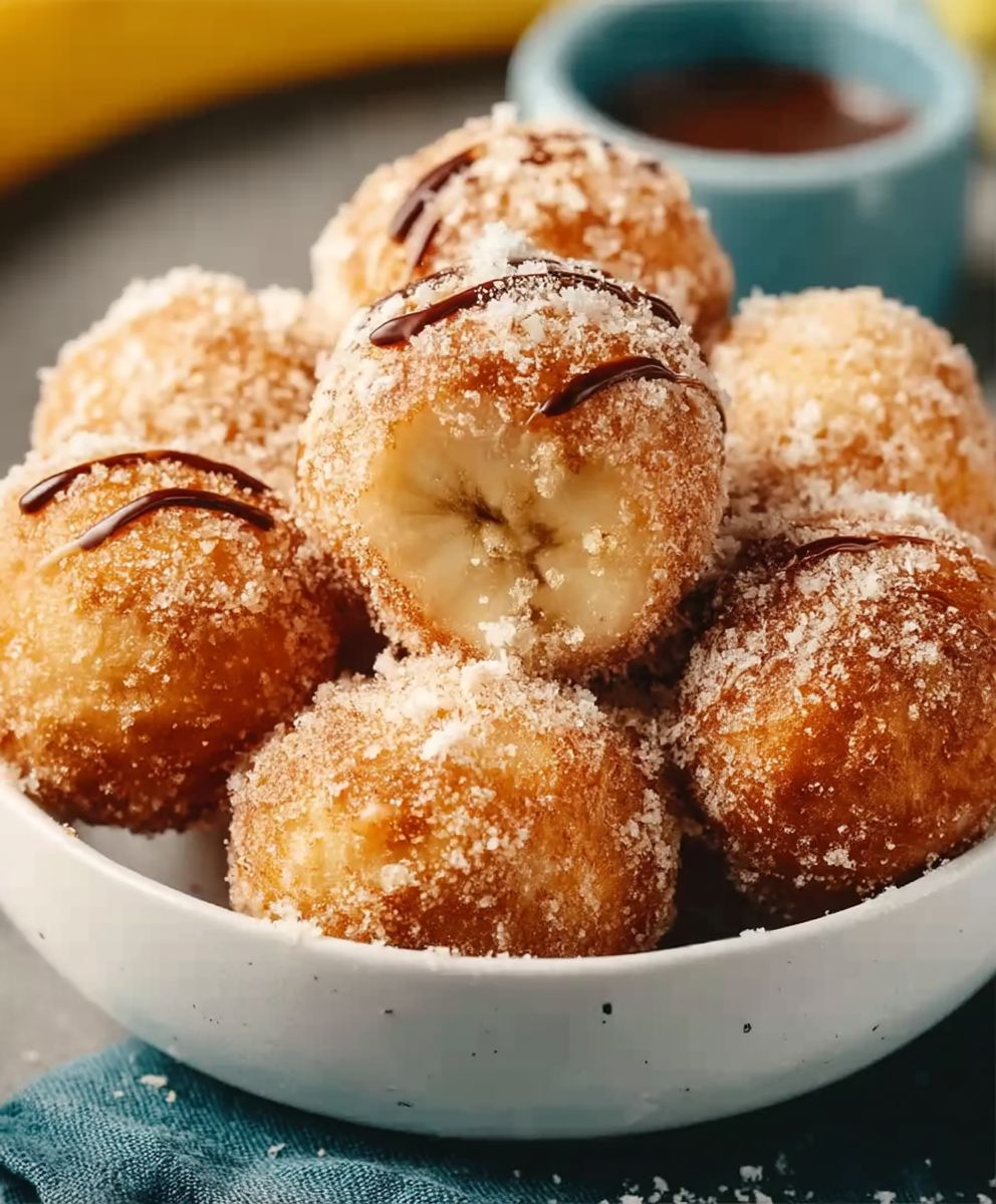 Beignets banane deux ingrédients