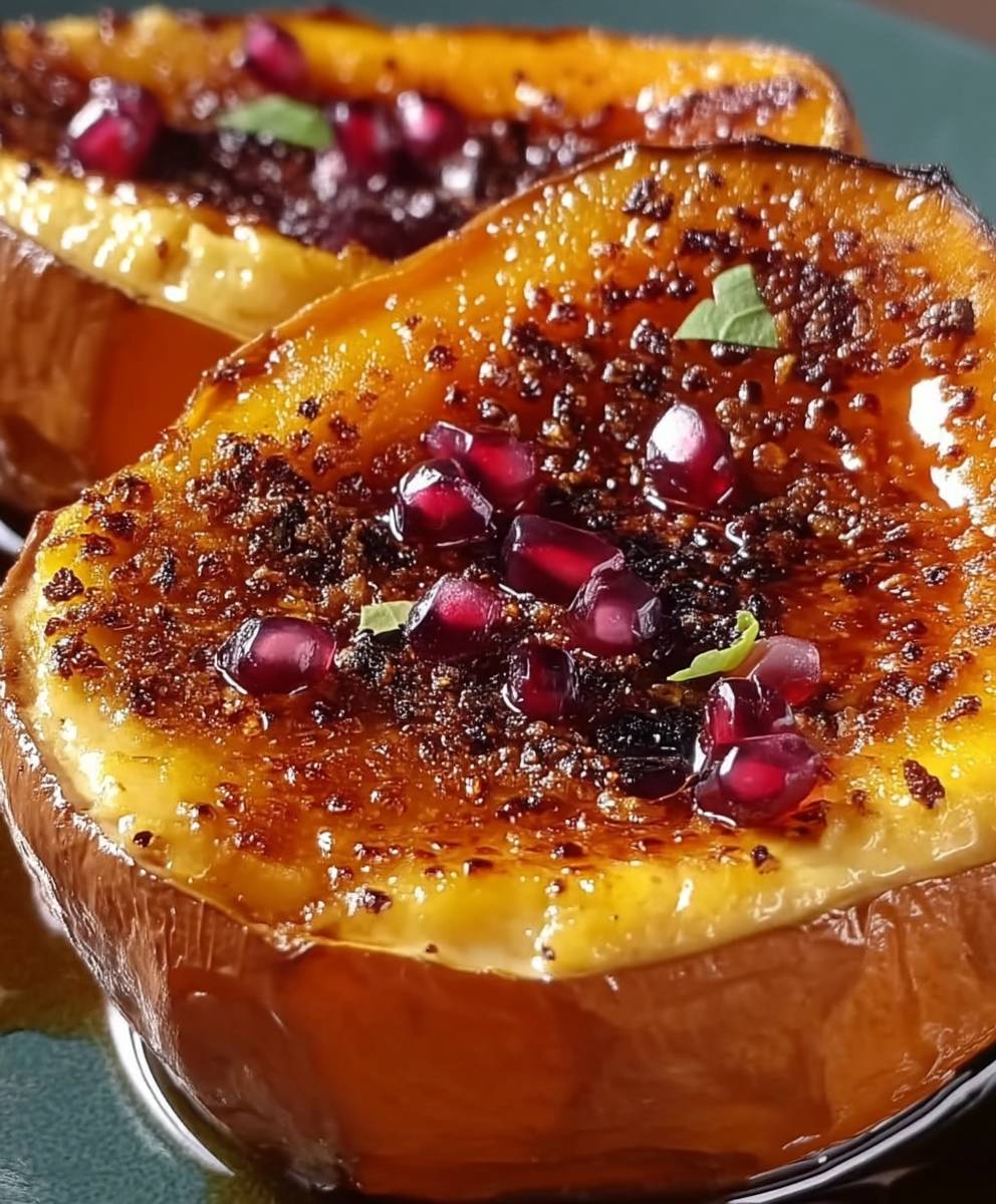 Creme brulee patate douce japonaise