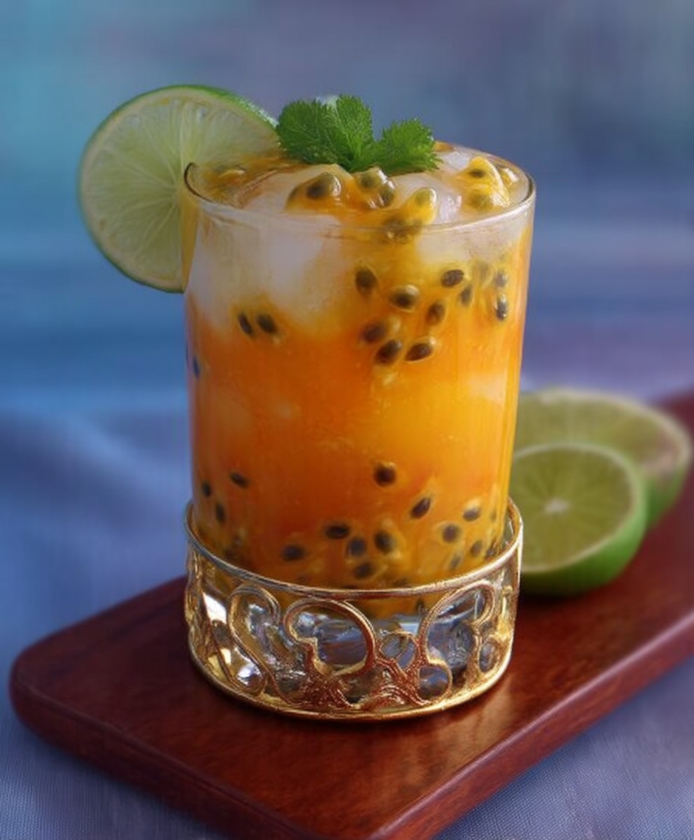 Caipi Passion cocktail