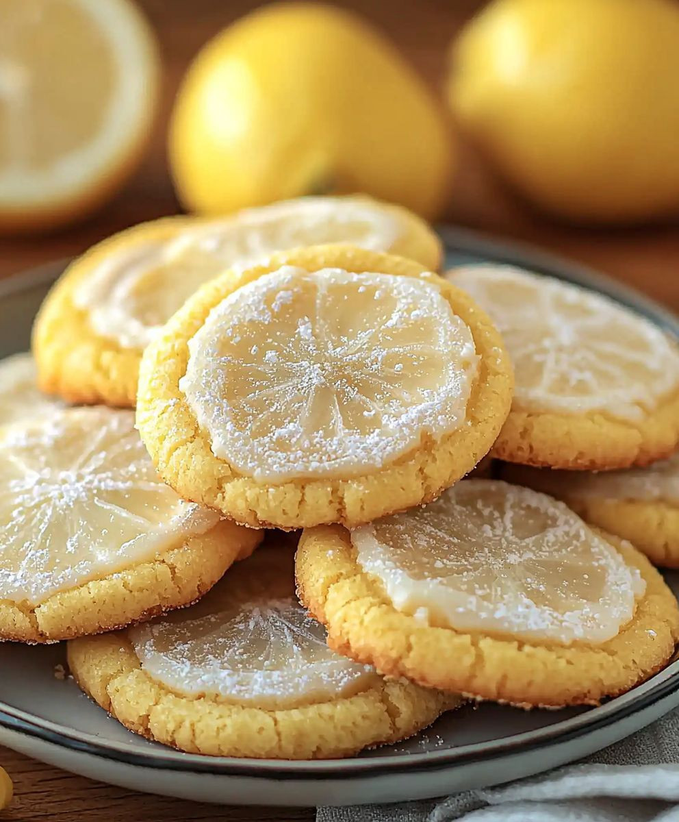 Biscuits sucre citron