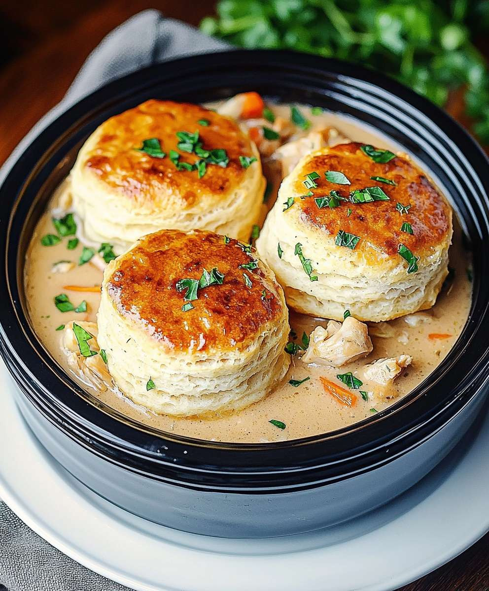 Poulet biscuits mijoteuse